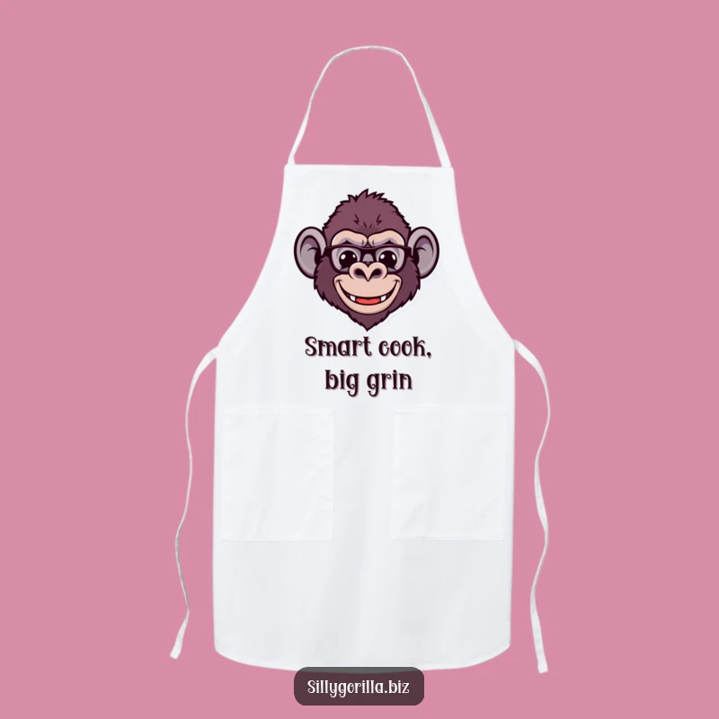 Funny Gorilla Apron: Dapper Ape for the Clever Home Chef